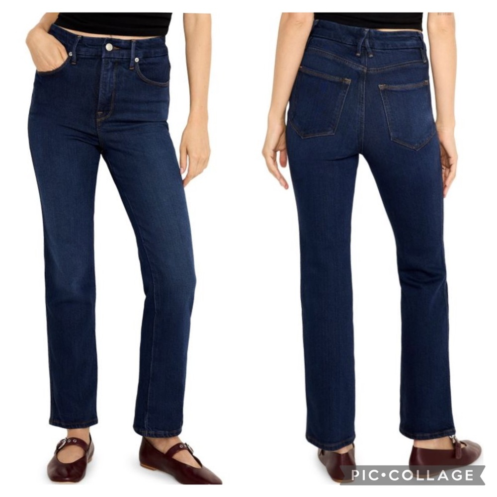 NWT GOOD AMERICAN Soft Tech Good Curve Jeans